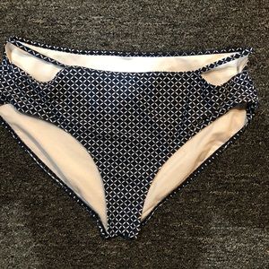 High waisted bikini bottoms